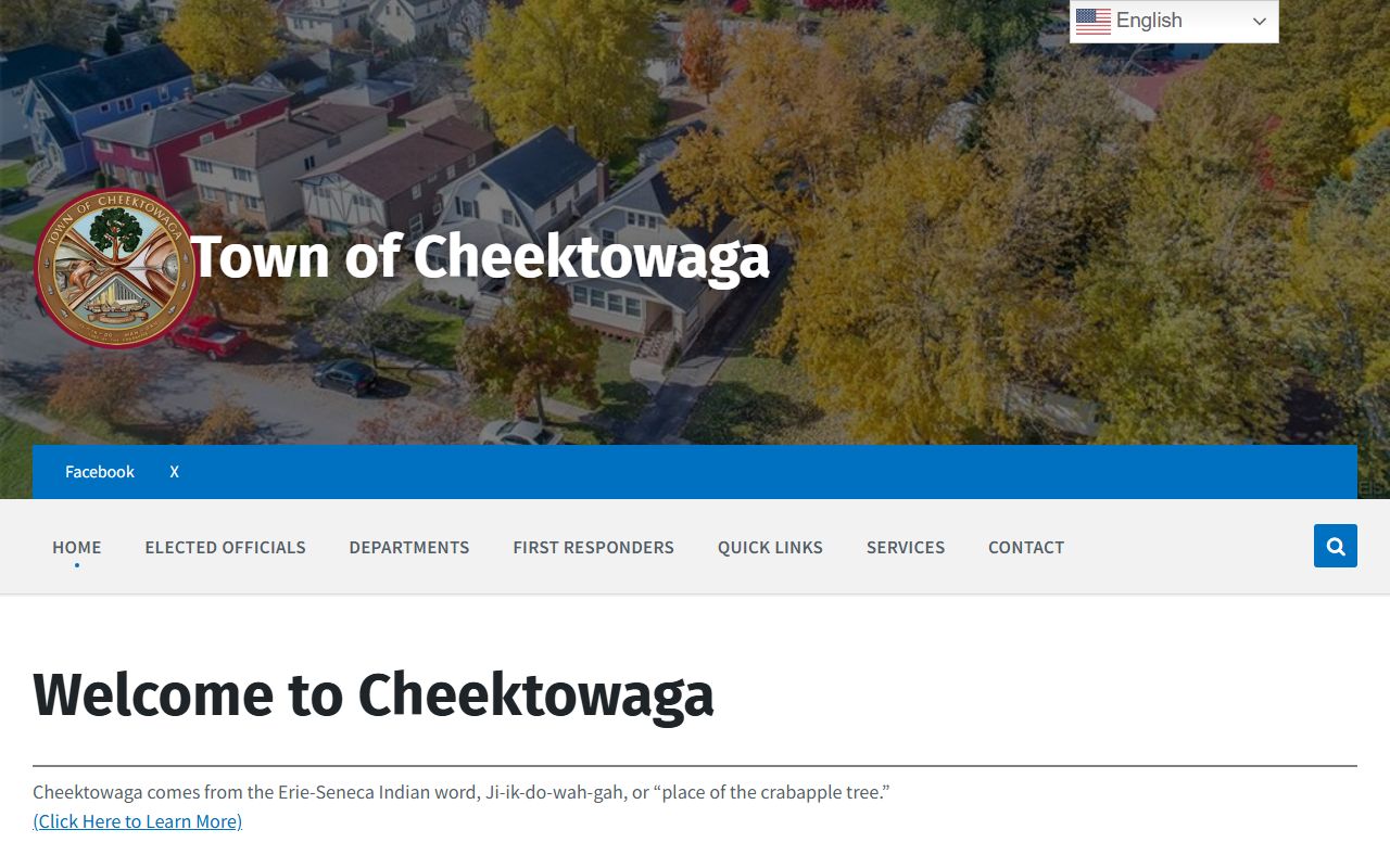 Cheektowaga town website for Cheektowaga bankruptcy records