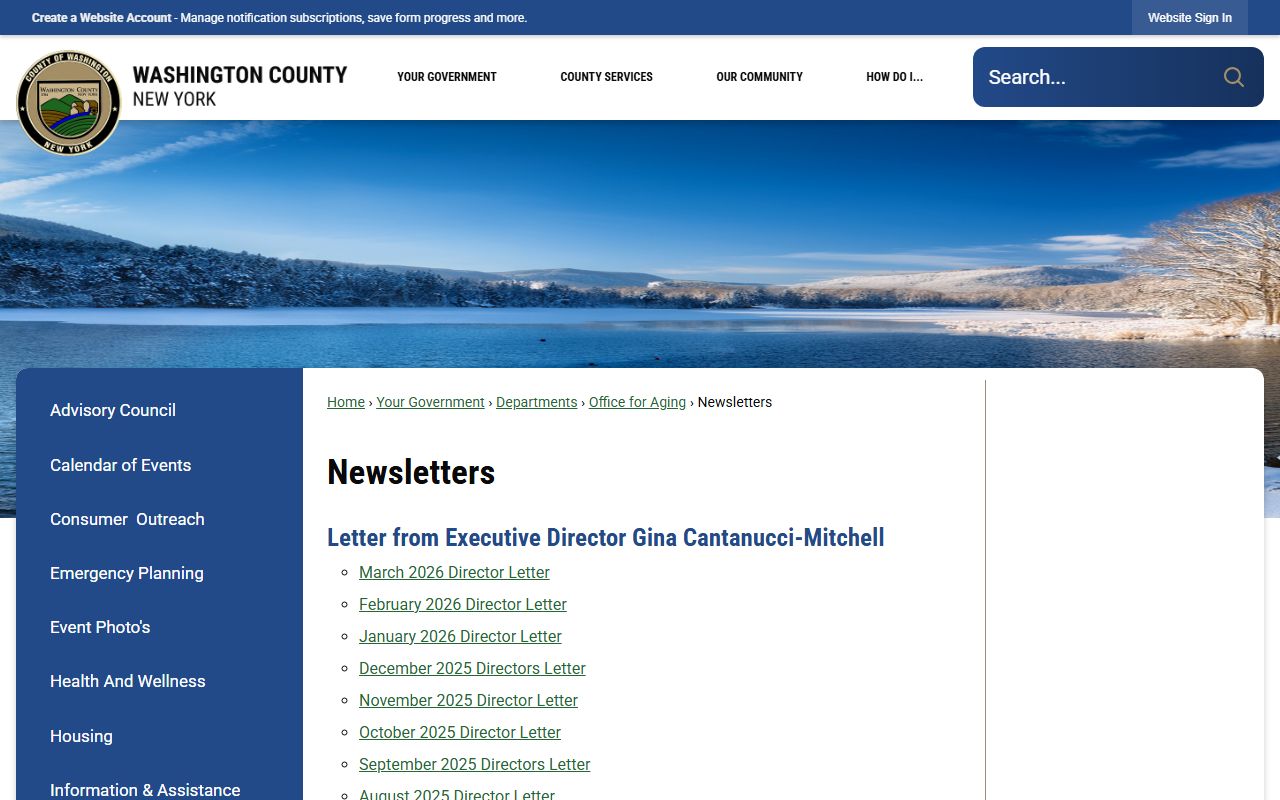 Washington County Clerk office website for bankruptcy records research